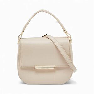 New Kate Spade Make It Mine Bag. Elegant Cream Leather Handbag
